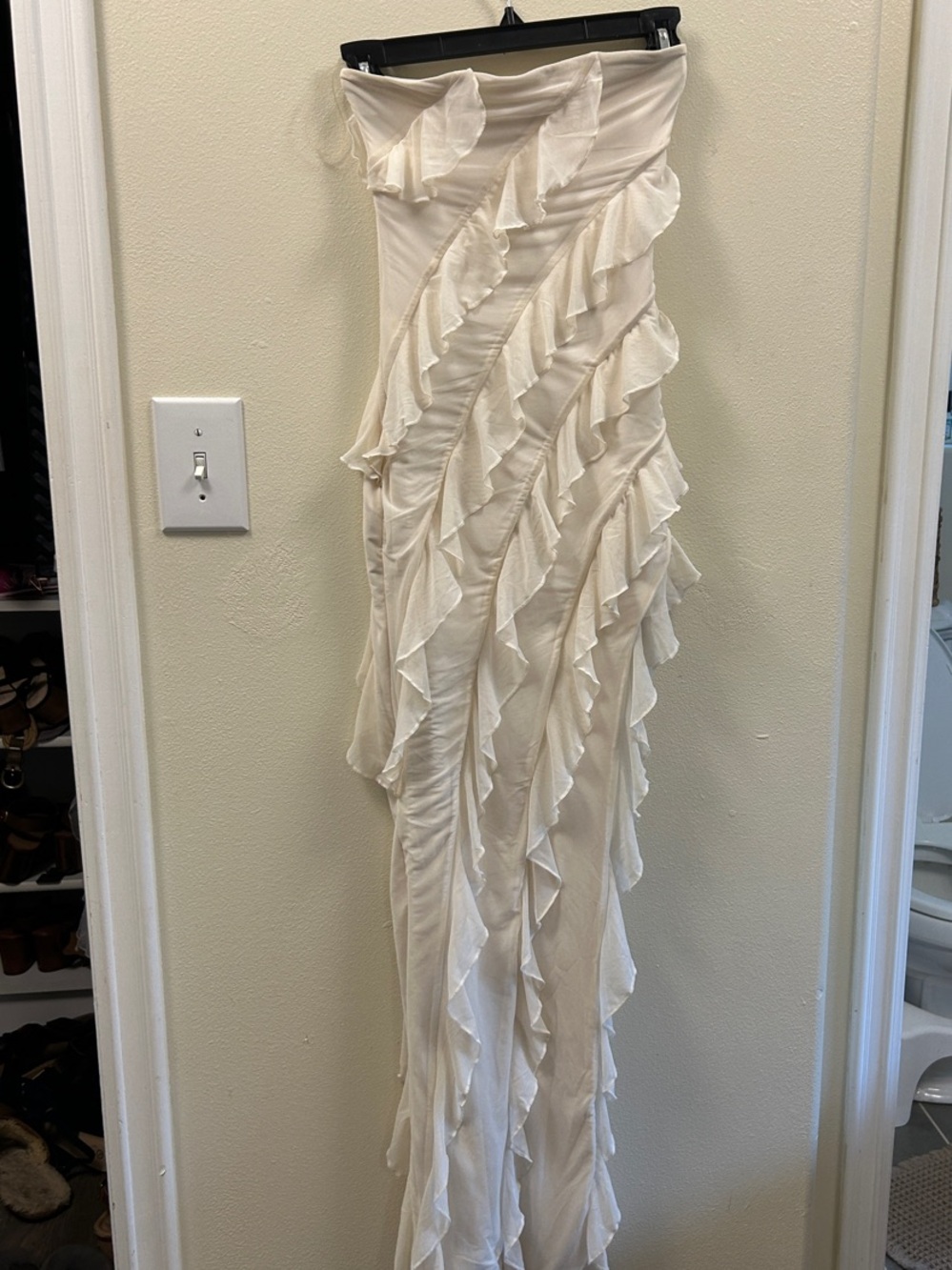 Oh Polly Nevali Dress in Ivory